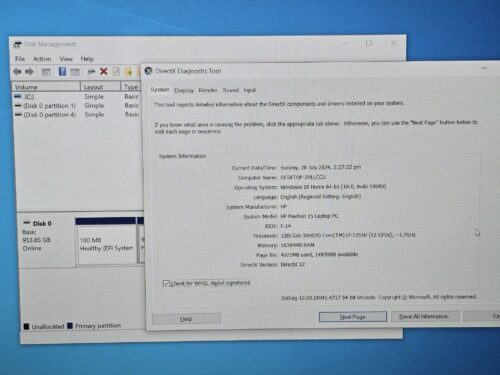 HP Pavilion (15 inch)